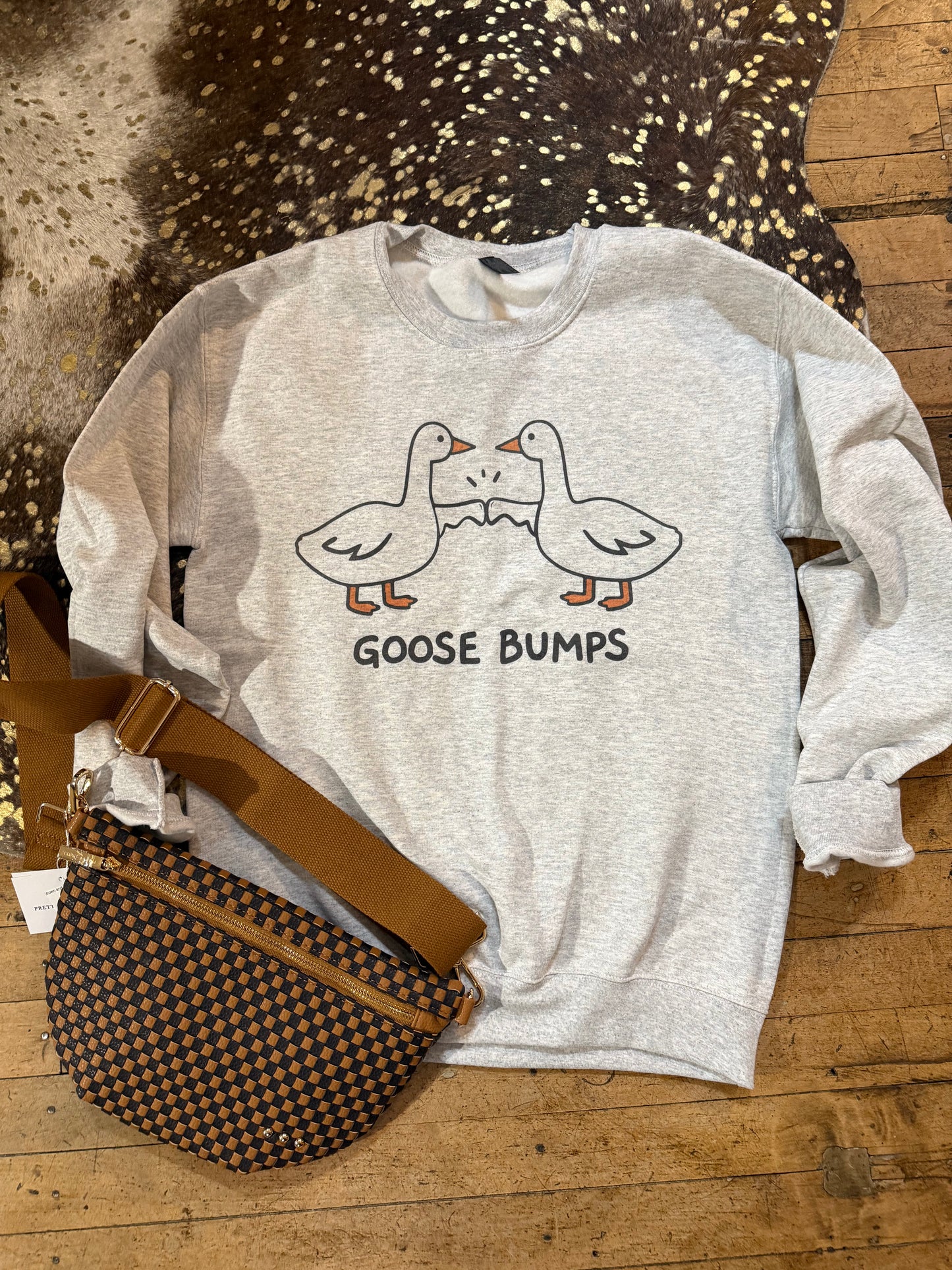 Goose Bumps Crew Neck
