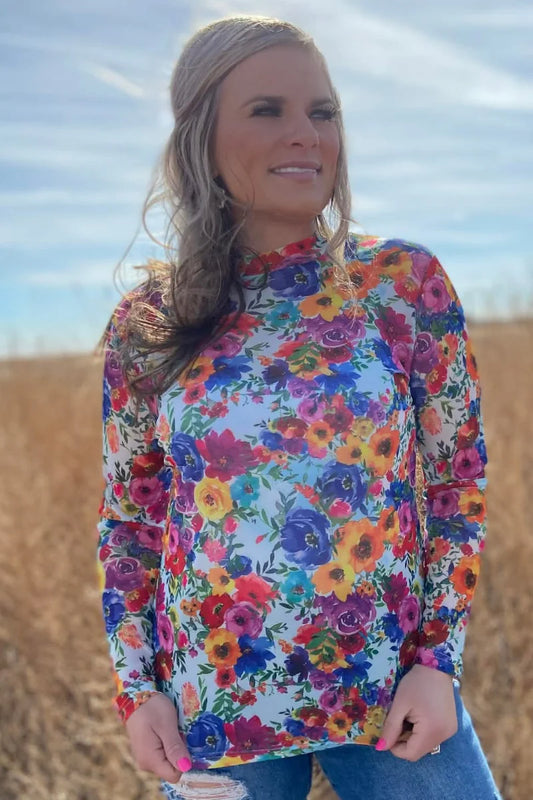 Country kitchen bloom mesh